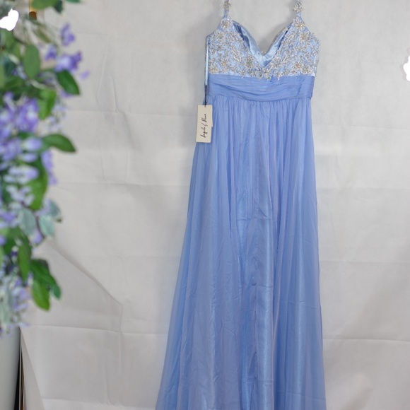 Beaded/Sequiin/ Rhinestone Gown /a 16 Angela & Alison NWT - Picture 13 of 14